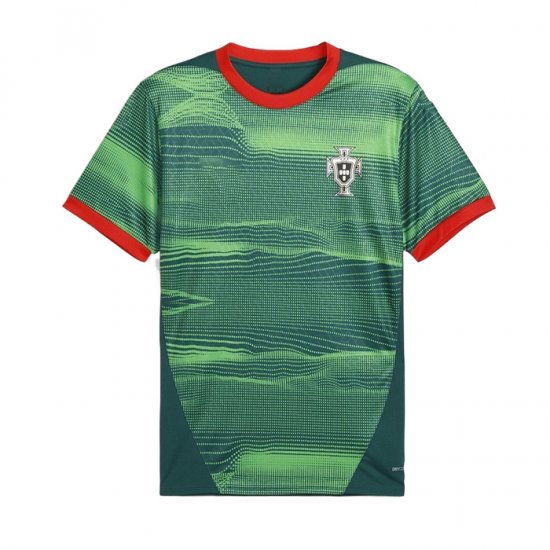 Camiseta Pre Partido del Portugal 2025 Verde - Haga un click en la imagen para cerrar