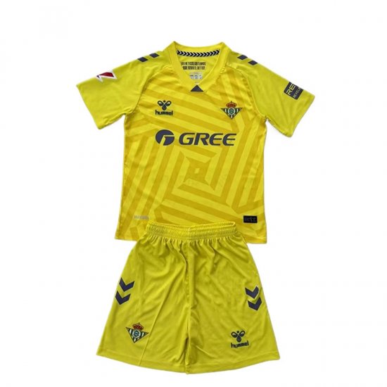 Camiseta Real Betis Portero Nino 25-26 Amarillo - Haga un click en la imagen para cerrar