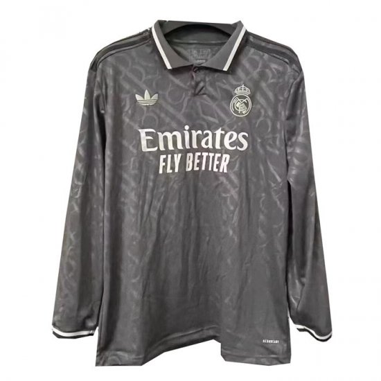 Camiseta Real Madrid 3ª Manga Larga 24-25 - Haga un click en la imagen para cerrar