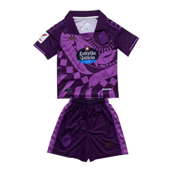 Camiseta Real Valladolid 2ª Nino 23-24 - Haga un click en la imagen para cerrar
