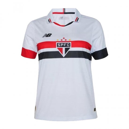 Camiseta Sao Paulo 1ª Mujer 2024 - Haga un click en la imagen para cerrar