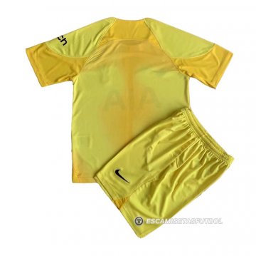 Camiseta Tottenham Hotspur Portero Nino 22-23 Amarillo