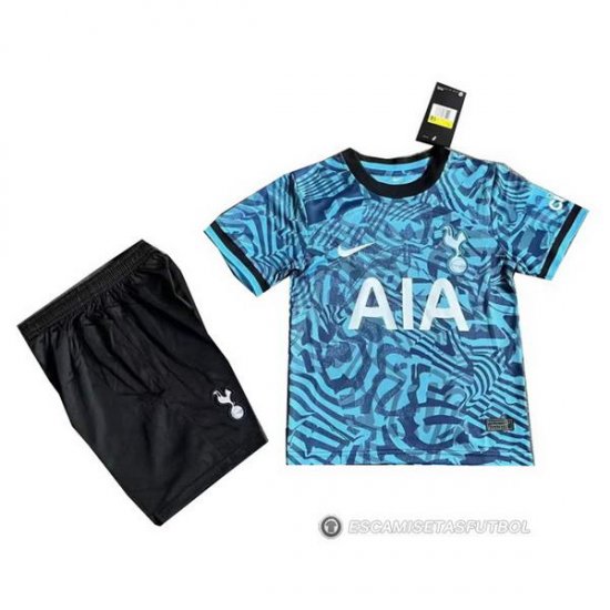 Camiseta Tottenham Hotspur 3ª Nino 22-23 - Haga un click en la imagen para cerrar
