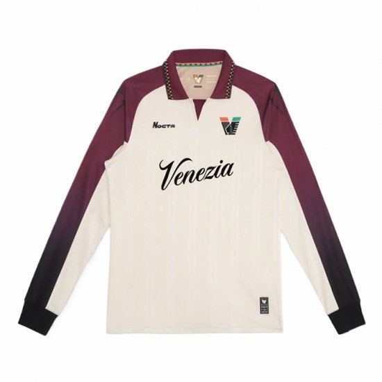 Camiseta Venezia 2ª Manga Larga 25-26 - Haga un click en la imagen para cerrar