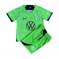 Camiseta Wolfsburg Primera Nino 22-23