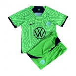 Camiseta Wolfsburg 1ª Nino 22-23