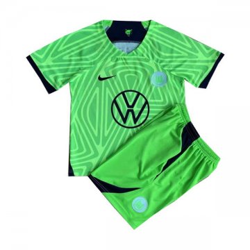 Camiseta Wolfsburg 1ª Nino 22-23