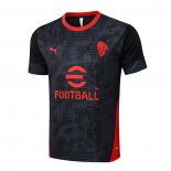 Camiseta de Entrenamiento AC Milan 25-26 Negro