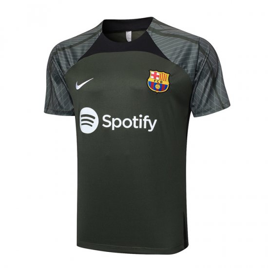 Camiseta de Entrenamiento Barcelona 23-24 Verde Oscuro - Haga un click en la imagen para cerrar