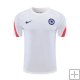 Camiseta de Entrenamiento Chelsea 20-21 Blanco