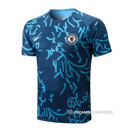 Camiseta de Entrenamiento Chelsea 2022-23 Azul - Haga un click en la imagen para cerrar