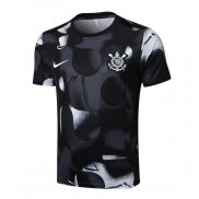 Camiseta de Entrenamiento Corinthians 25-26 Negro