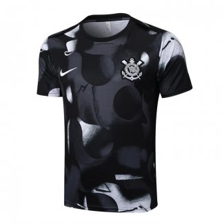 Camiseta de Entrenamiento Corinthians 25-26 Negro