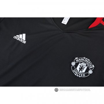 Camiseta de Entrenamiento Manchester United 2023-24 Negro