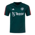 Camiseta de Entrenamiento Manchester United 23-24 Verde