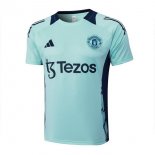 Camiseta de Entrenamiento Manchester United 24-25 Verde