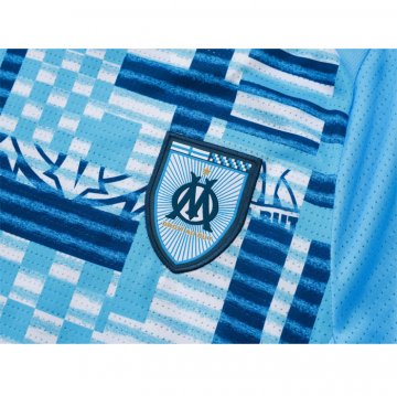 Camiseta de Entrenamiento Olympique Marsella 2024-2025 Azul