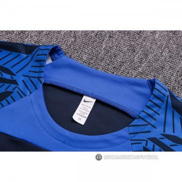 Camiseta de Entrenamiento Paises Bajos 22-23 Azul