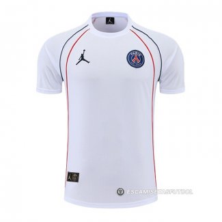 Camiseta de Entrenamiento Paris Saint-Germain Jordan 2022-23 Blanco