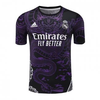 Camiseta de Entrenamiento Real Madrid Dragon 24-25 Purpura