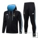 Chandal con Capucha del Argentina 22-23 Negro
