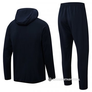 Chandal con Capucha del Barcelona 22-23 Azul