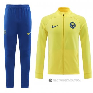 Chandal de Chaqueta del America 23-24 Amarillo