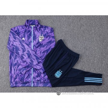 Chandal de Chaqueta del Argentina 2022-23 Purpura