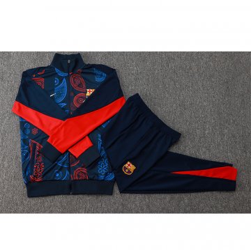 Chandal de Chaqueta del Barcelona 2024-2025 Rojo y Azul