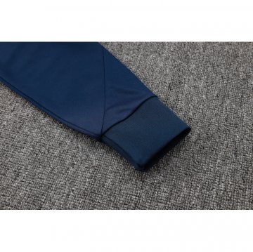 Chandal de Chaqueta del Barcelona 24-25 Azul Oscuro