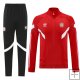 Chandal de Chaqueta del Bayern Munich Nino 24-25 Rojo Blanco