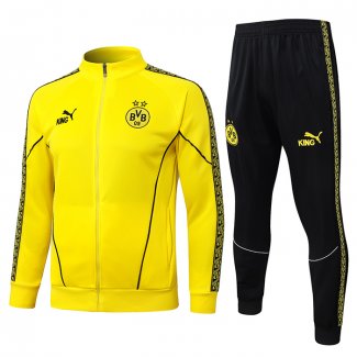 Chandal de Chaqueta del Borussia Dortmund Nino 25-26 Amarillo