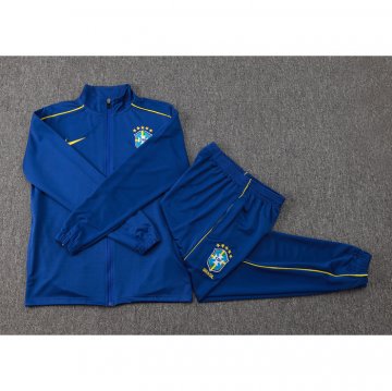 Chandal de Chaqueta del Brasil 2024-25 Azul