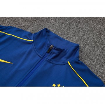 Chandal de Chaqueta del Brasil 2024-25 Azul