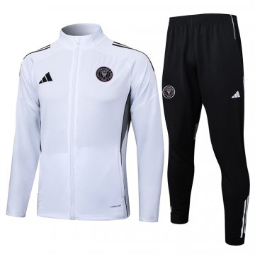 Chandal de Chaqueta del Inter Miami Nino 25-26 Blanco