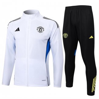 Chandal de Chaqueta del Manchester United 25-26 Blanco