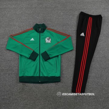 Chandal de Chaqueta del Mexico 22-23 Verde