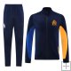 Chandal de Chaqueta del Olympique Marsella 2024-25 Azul