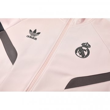 Chandal de Chaqueta del Real Madrid 2024-25 Rosa