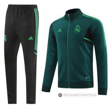 Chandal de Chaqueta del Real Madrid 22-23 Verde