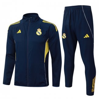 Chandal de Chaqueta del Real Madrid 25-26 Azul Amarillo