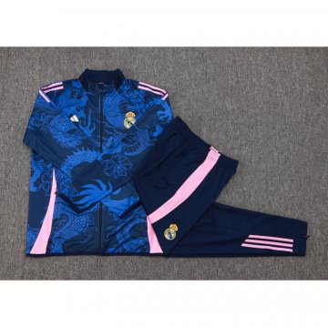 Chandal de Chaqueta del Real Madrid Dragon Nino 24-25 Azul