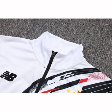 Chandal de Chaqueta del Sao Paulo 25-26 Blanco