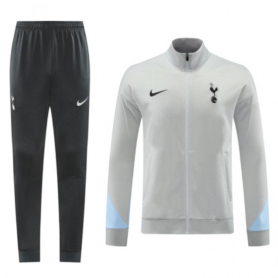 Chandal de Chaqueta del Tottenham Hotspur 2024-25 Gris - Haga un click en la imagen para cerrar
