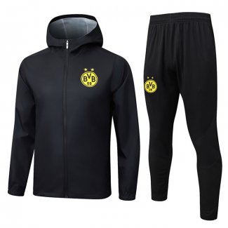 Chandal de Rompevientos del Borussia Dortmund 25-26 Negro