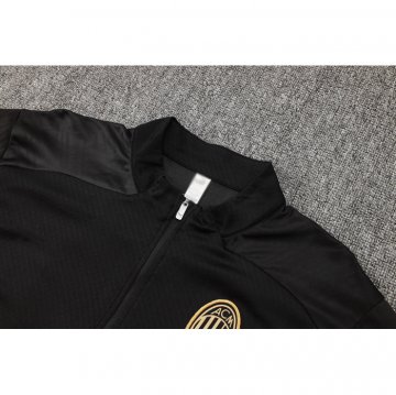 Chandal de Sudadera del AC Milan 24-25 Negro