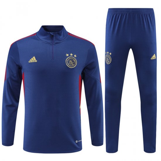Chandal de Sudadera del Ajax 22-23 Azul - Haga un click en la imagen para cerrar
