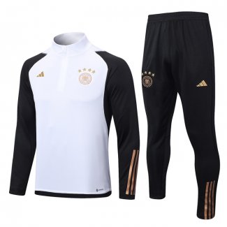 Chandal de Sudadera del Alemania 22-23 Blanco