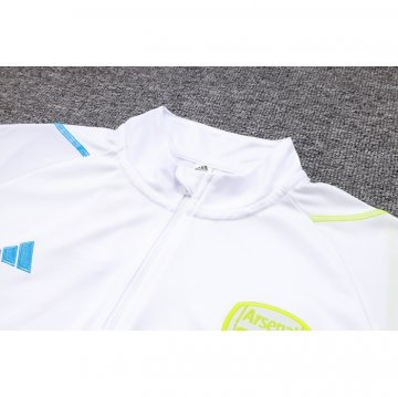 Chandal de Sudadera del Arsenal Nino 23-24 Blanco