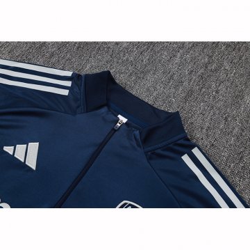 Chandal de Sudadera del Arsenal Nino 25-26 Azul Gris